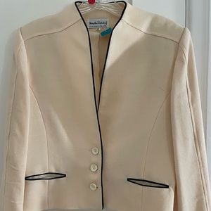 Vintage DVF cropped blazer